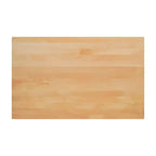 Plateau de table rectangulaire en bois massif, de qualité commerciale, pour intérieur, avec base en X en fonte résistante à la rouille de 23,5 x 29,5 (hauteur bar)