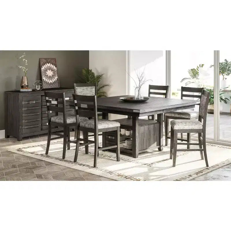 Tabouret de comptoir rembourré contemporain Altamonte