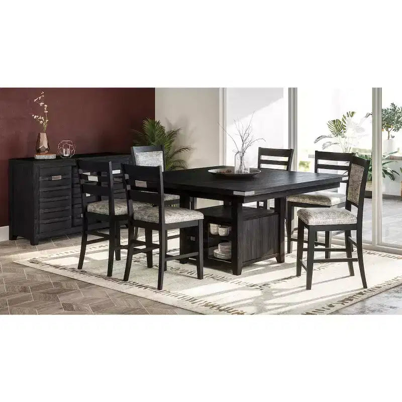 Tabouret de comptoir rembourré contemporain Altamonte