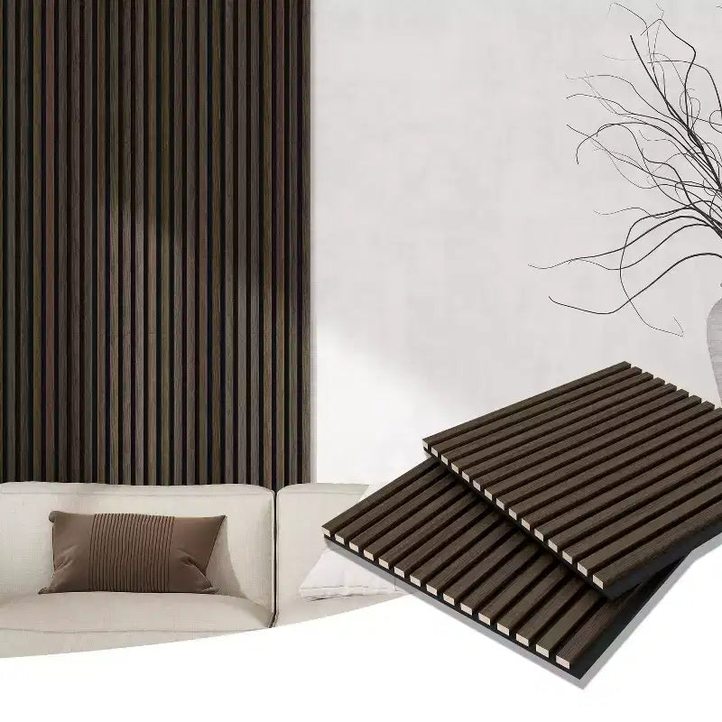 Panneau acoustique en bois naturel (60x60x1.7cm, lot de 4)