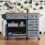 Îlot de cuisine avec rabat, îlot de cuisine roulant sur roulettes avec tiroir, îlot de rangement de cuisine avec étagère réglable